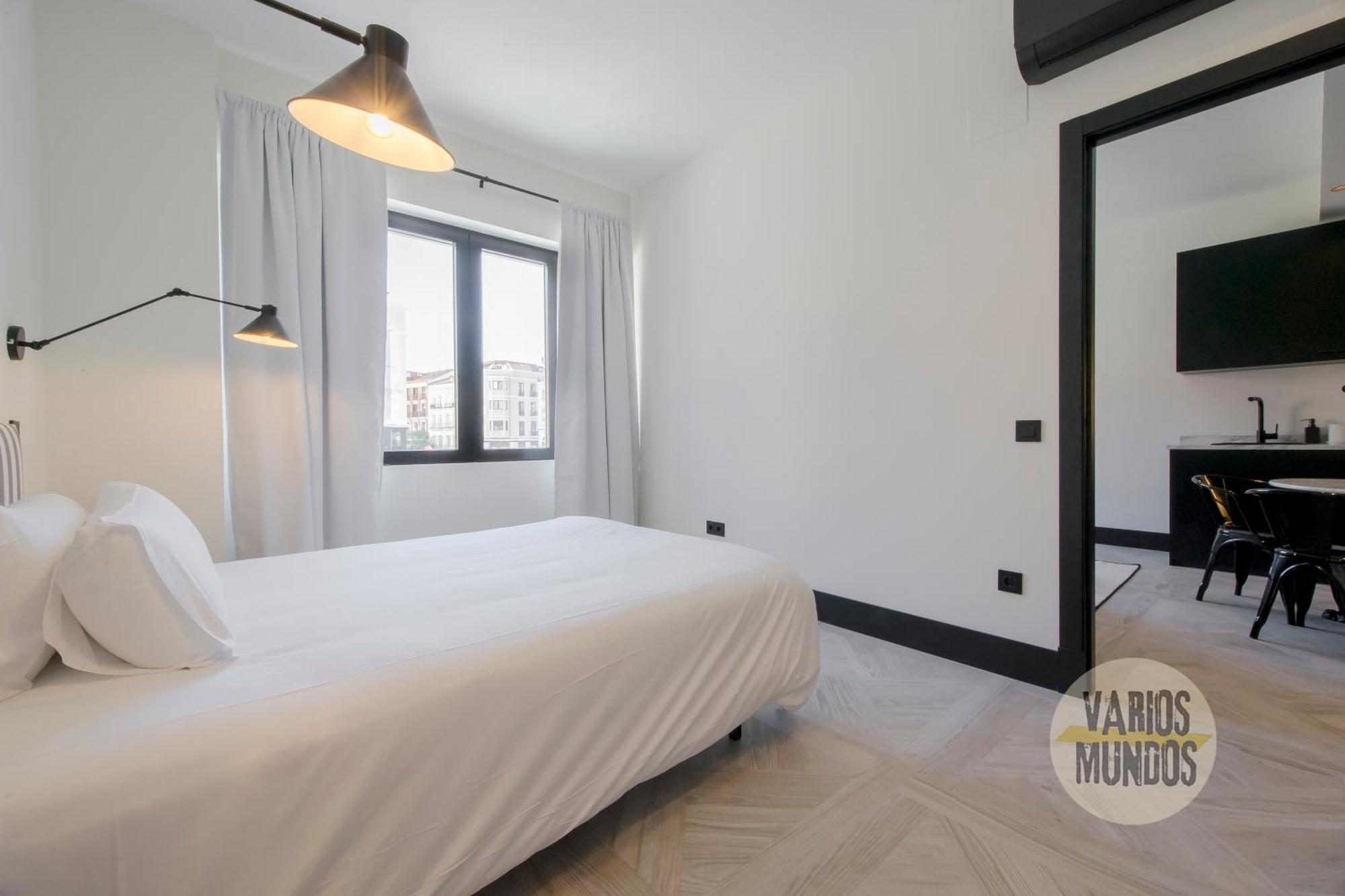 Bright Apt Para 4Pax En Gran Via-Plaza De Carmen E2 Madrid Buitenkant foto