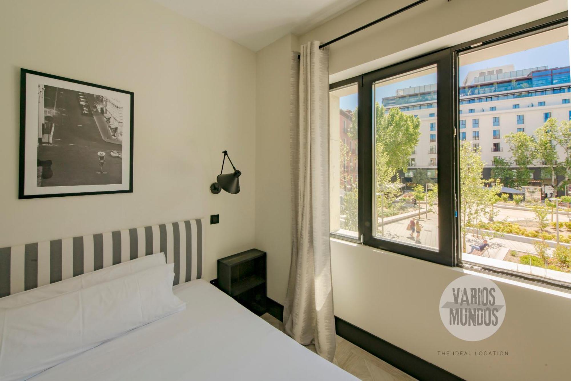 Bright Apt Para 4Pax En Gran Via-Plaza De Carmen E2 Madrid Buitenkant foto