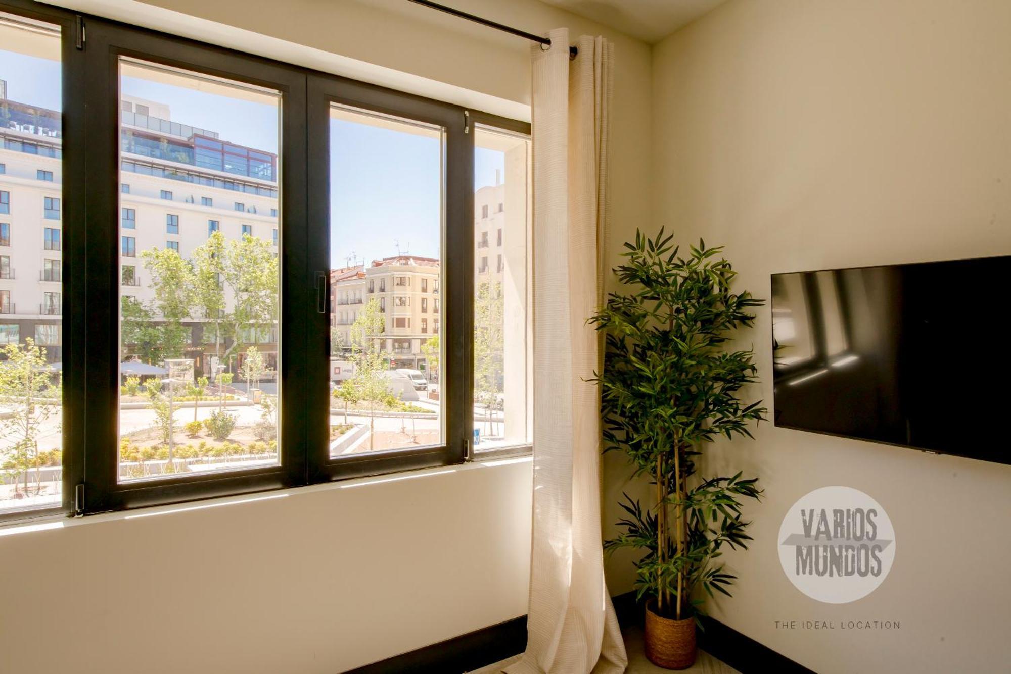 Bright Apt Para 4Pax En Gran Via-Plaza De Carmen E2 Madrid Buitenkant foto